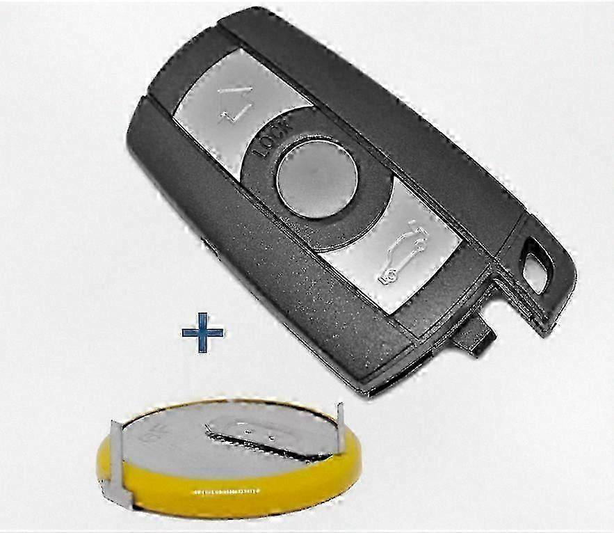 Key Case with Remote Control and Battery for 3 Series E90 E91 E92 E93 and 5 Series E60 E61 DE-Compatible Models