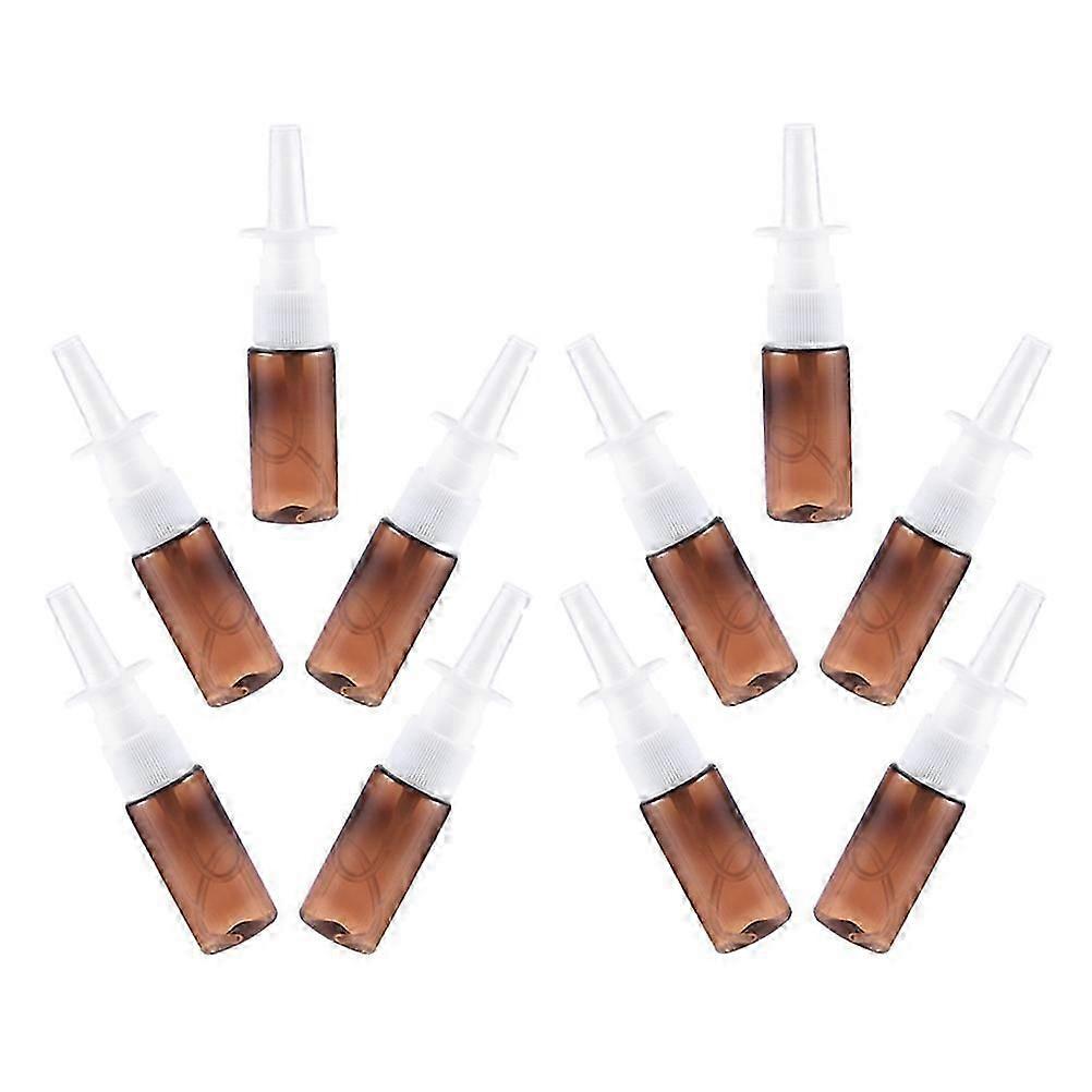 Spray Bottle for Mist Application 10Pcs Brown Refillable Pet Portable