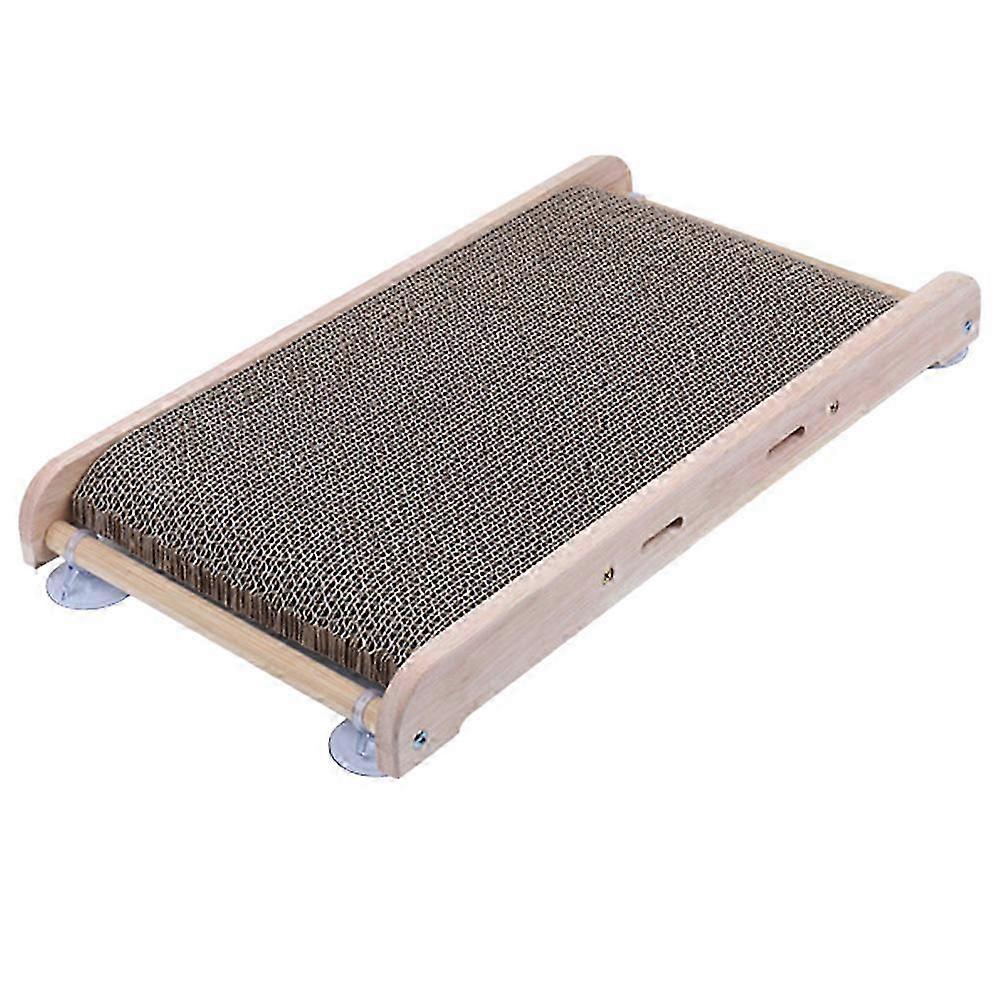 Multifunctional Brown Pet Cat Scratching Board for Scratching Pad