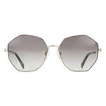 Tommy Hilfiger TH 2094/S 3YG/IB Vollrand-Sonnenbrille für Damen, geometrisches Design, UV2-Schutz, Original