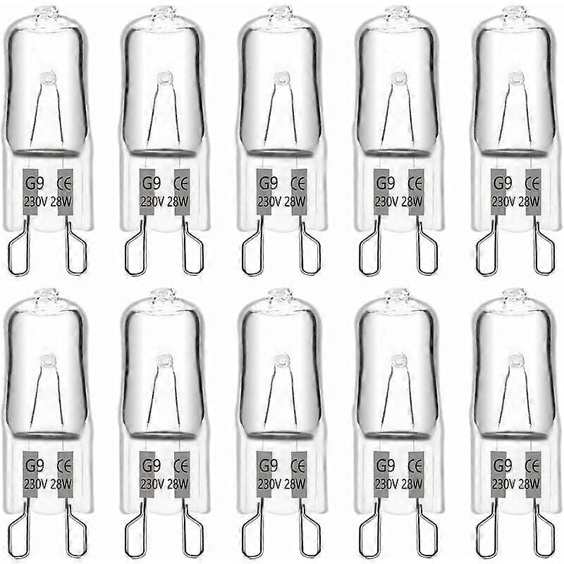 Energy-Saving Instant-On Halogen Bulbs Warm White