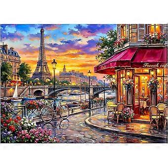 cenic Eiffel Tower Brain-Teasing Puzzles JI-1414