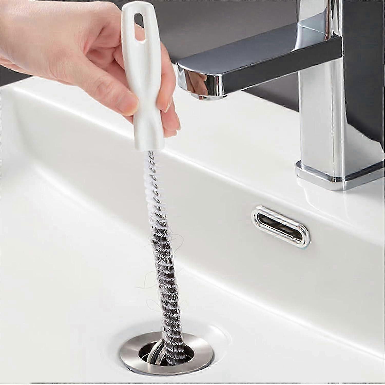 Rotating Bristle Drain Brush