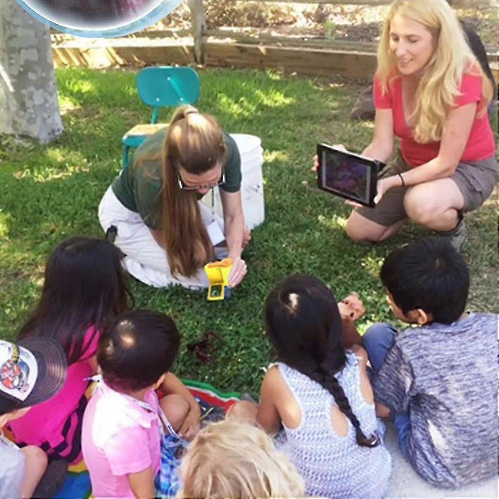 Children's mini microscope, taking multifunctional binoculars handheld toy@ff