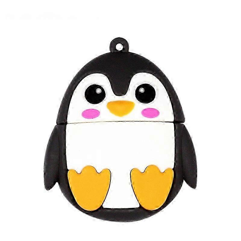 128GB Penguin-Shaped USB 2.0 Drive