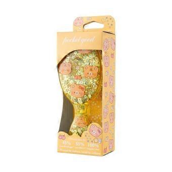 1Pcs Scalp Massage Air Cushion Sparkly Mini Compact Hair Comb For Kids Volume & Smoothness Portable Travel Hairbrush