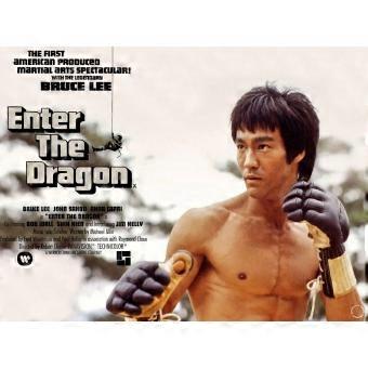 ENTER THE DRAGON 1973 Jigsaw Puzzle Bruce Lee John Saxon RNB324