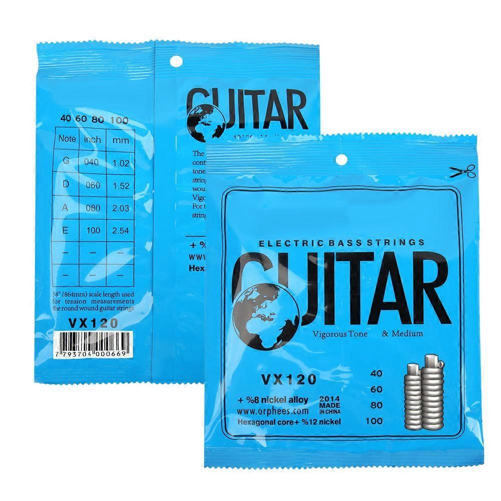 Electric Bass Strings Nickel Alloy 4 String Strings Set Beginner Instrument Accessory