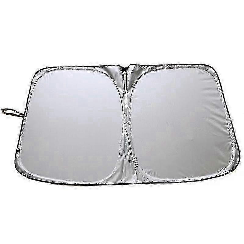 Snug-Fit Reflective Car Sunshade