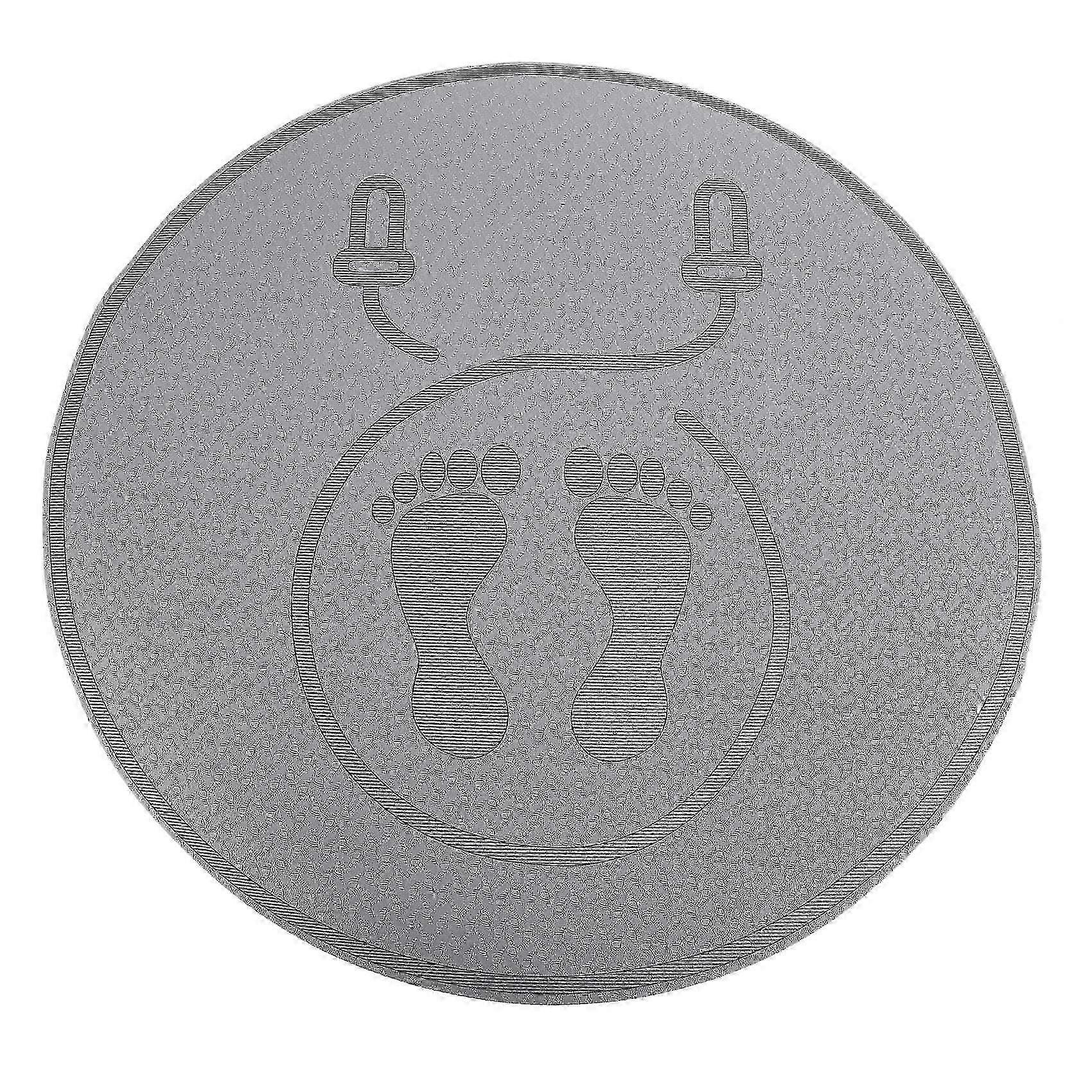 Mute Function & Sound Insulation Shock-Absorbing Jump Rope Mat