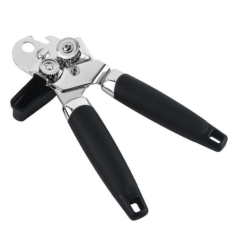 Pxcl Can Opener, 3 em 1 Manual Can Opener Safety InOxidless Steel Can Opener And Lid Opener And Bottle Opener In One