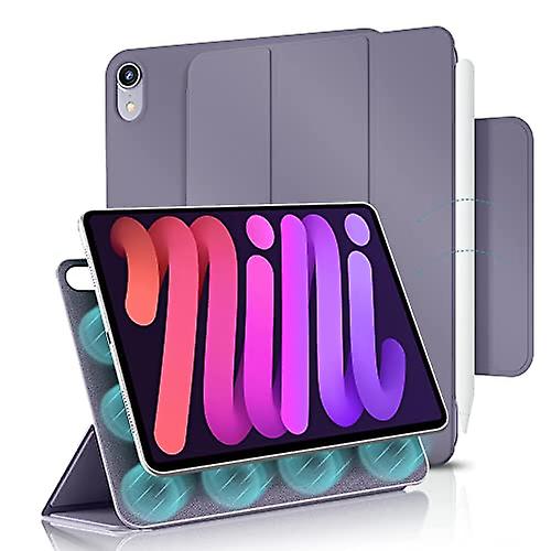 Timoom Magnetic Case For Ipad Mini 6 (8.3 Inch, 2021 Model), Smart Case With Convenient Magnetic Attachment, Support Pencil Charging Auto Wake/sleep C