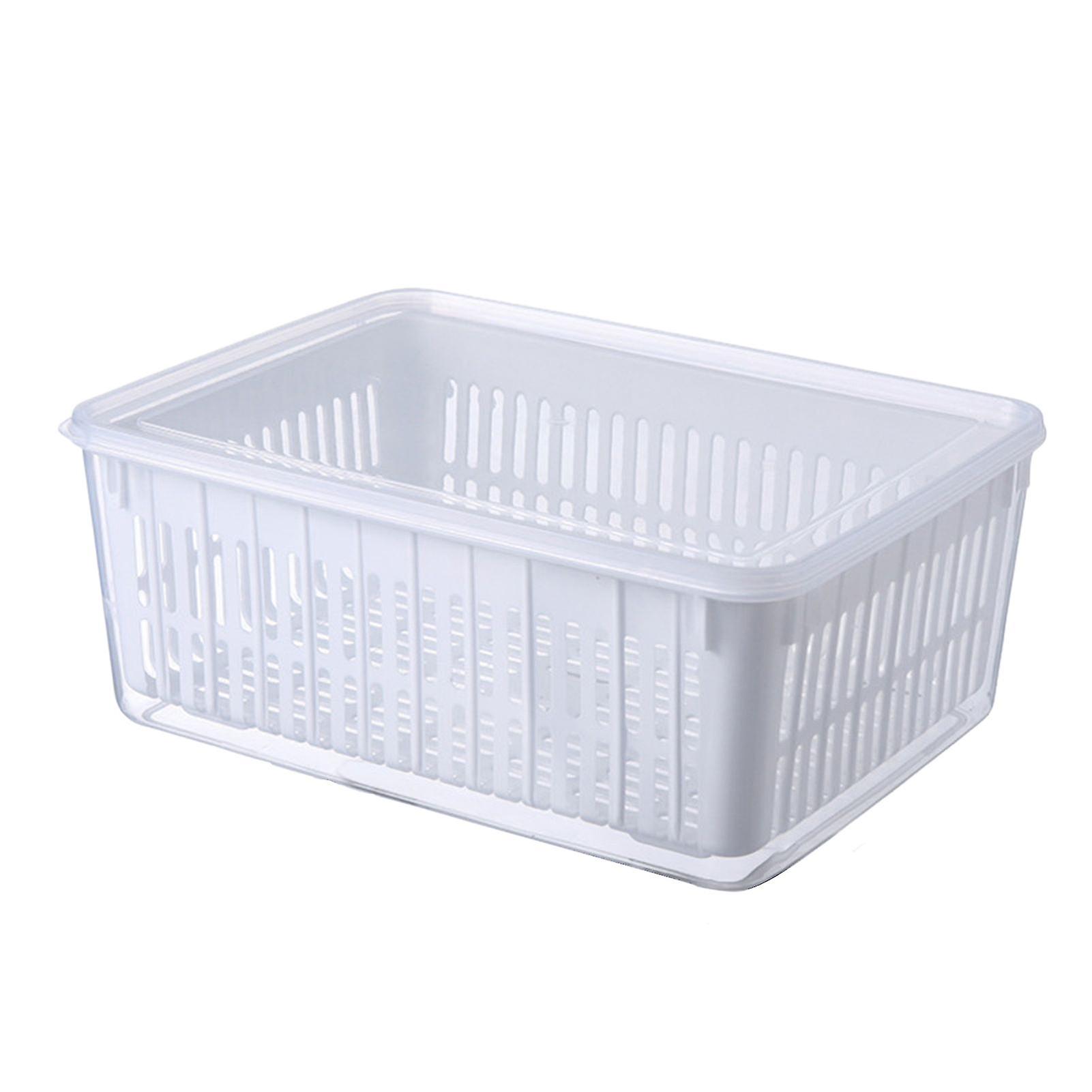 Kitchen Double Wall Storage Box Stackable Food Container Set For Food Storage Management
