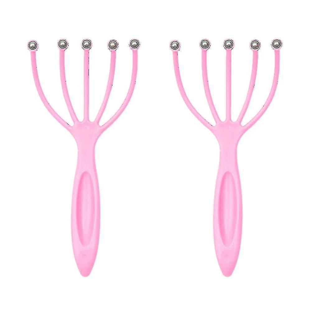 ,handheld Claw Head Massager For Deep Relaxation In The Office Home Spa. (2-pack)
