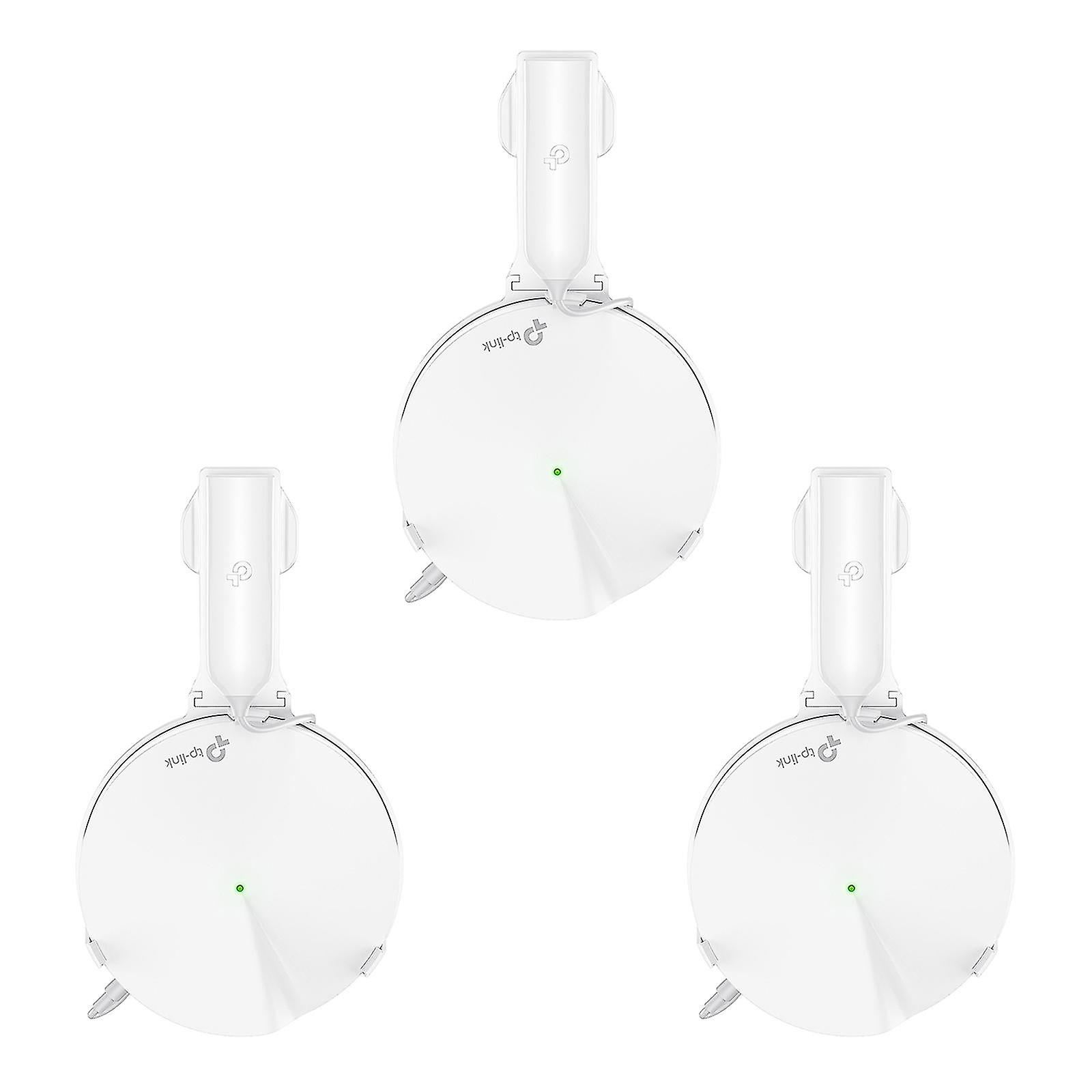 Uk Plug Version (3 Pack) Wall Mount For Tp Link Deco M9 Plus Whole Home Mesh Wifi System Tp-link Deco M9 Plus Wifi Router Shelf Cable Management Brack