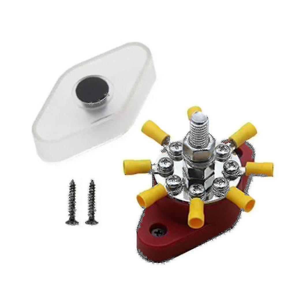 For Line Modification Accessories,red Bus Bar 180a High-current Terminal Post With Lid Stud