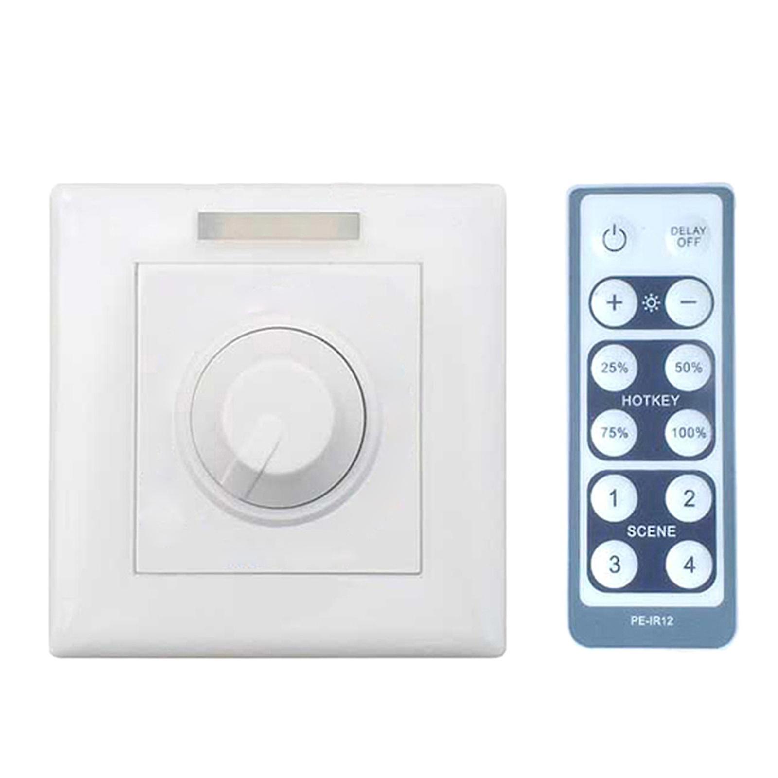 0/1-10V IR Control Led Touch Switch Panel Stepless Controller Led Dimmer