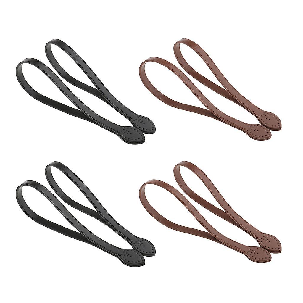8pcs PU Leather Purse Handle Replacement Bag Accessories Craft 60cm
