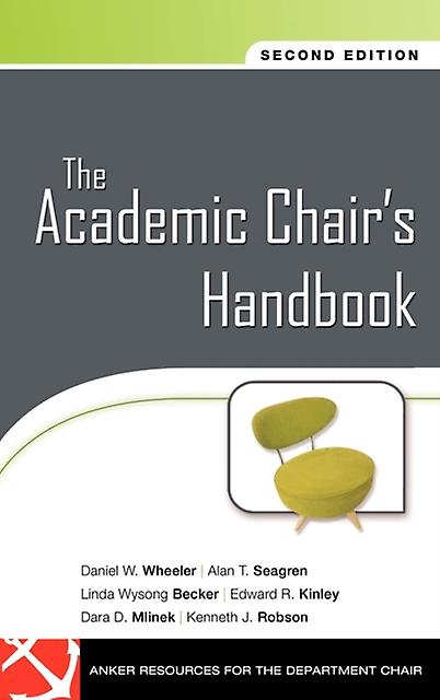 The Academic Chairs Handbook by Wheeler Hardback Book