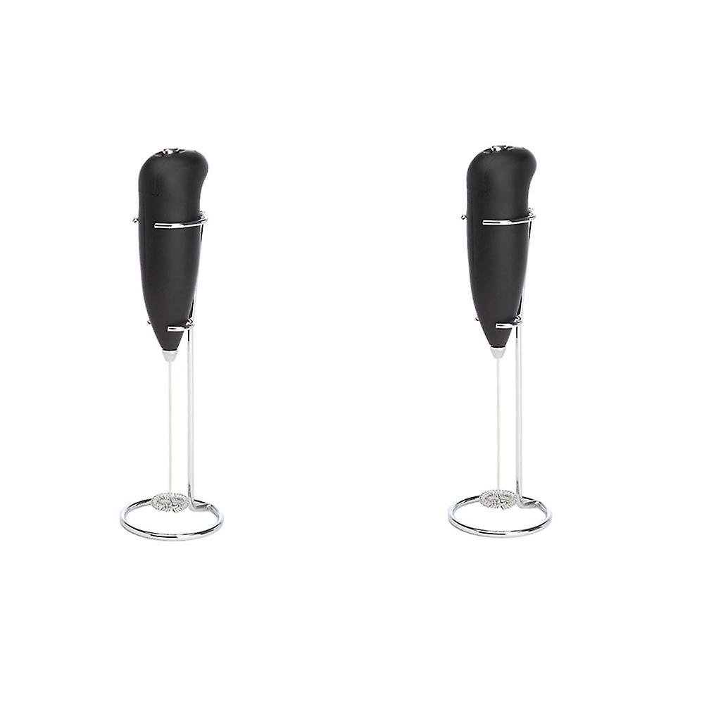 Milk Frother With Stand Handheld For Coffee Frappe Bulletproof Matcha
