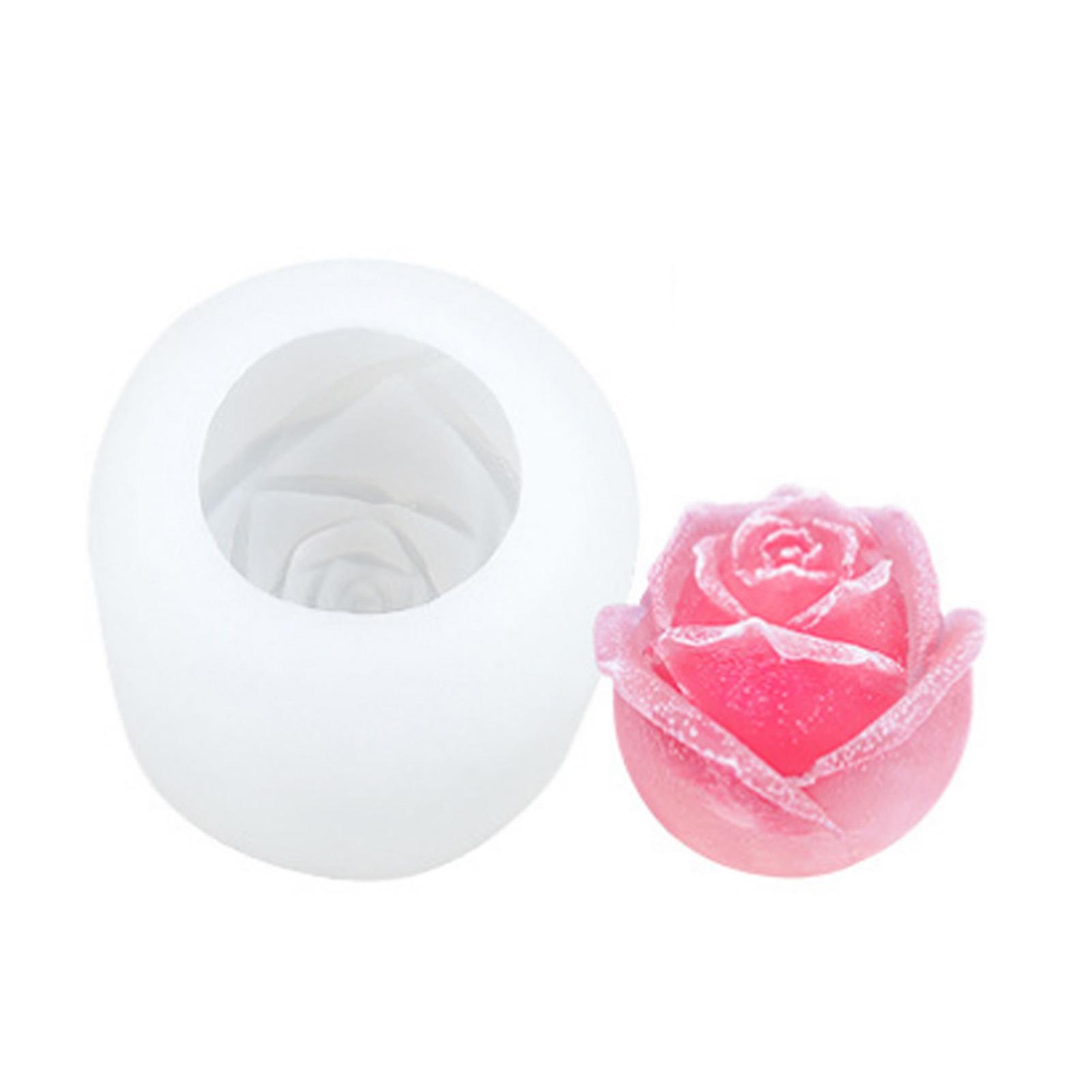 Universal Rose Shape Ice Cubes Mold Reusable Rose Ice Cubes Making Tool for Kitchen