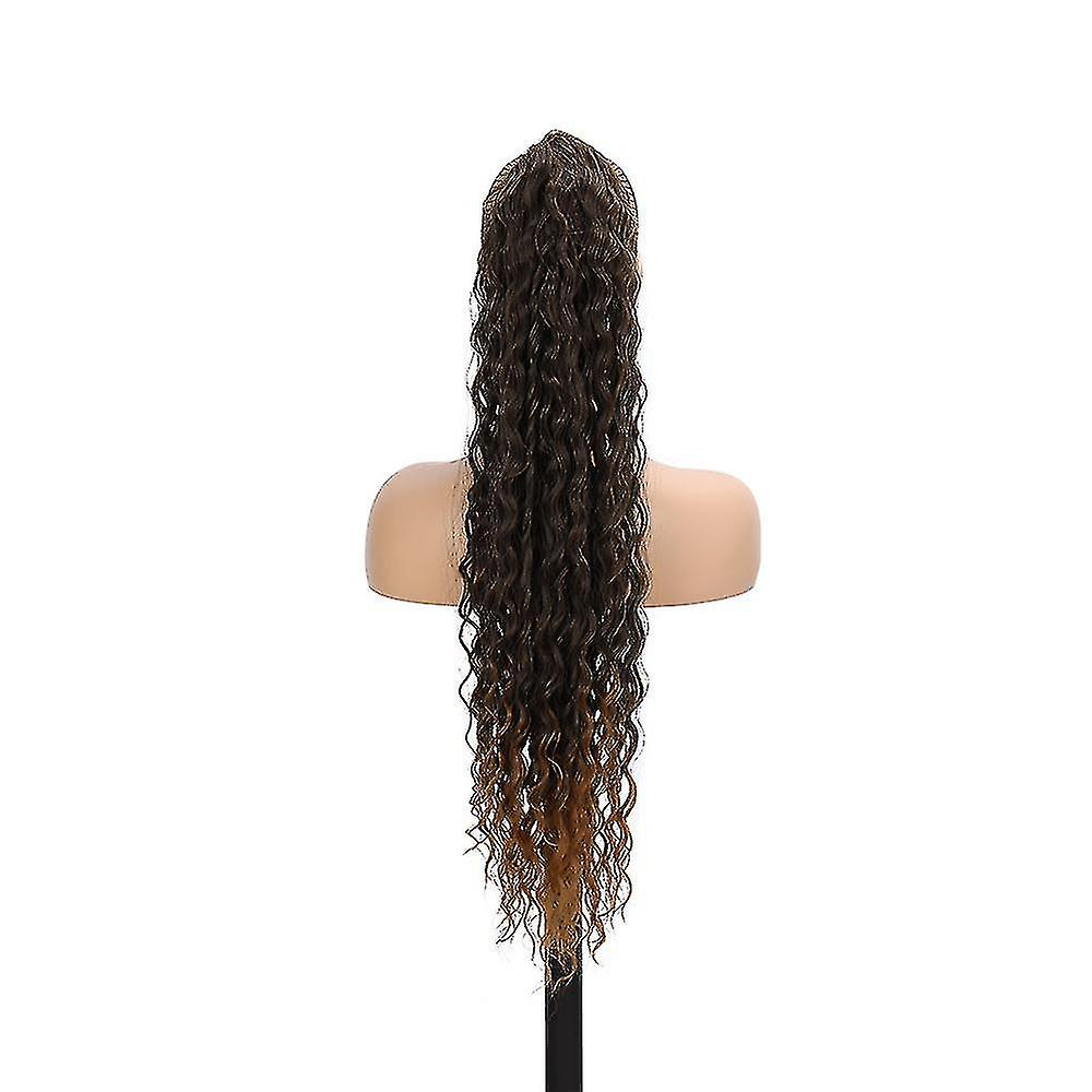Corn Wave Pony Tail Extension Curly Tail Wig 26inch