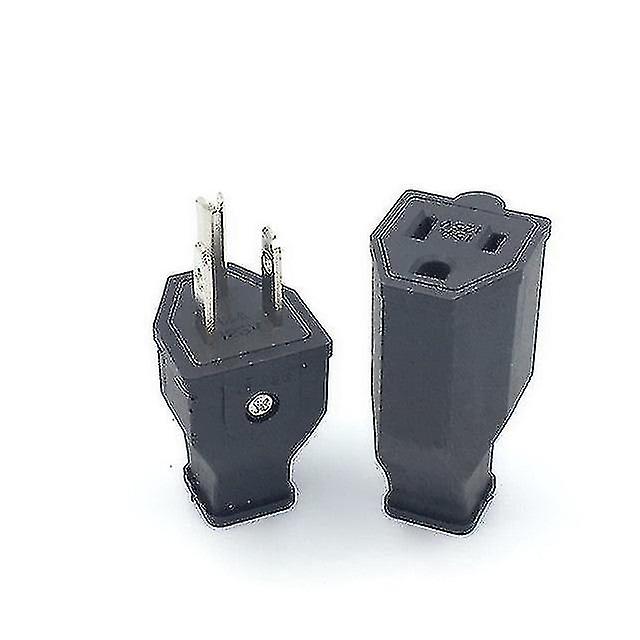 3 Pins Industrial Ac Electrical Power Rewireable Plug Male Wire Socket Outlet Adapter Extension Cord Connector 15a