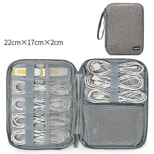 旅行ケーブルオーガナイザーバッグ充電器ワイヤーデジタルガジェットポーチUSBヘッドフォンケース化粧品収納アクセサリー用品アイテム