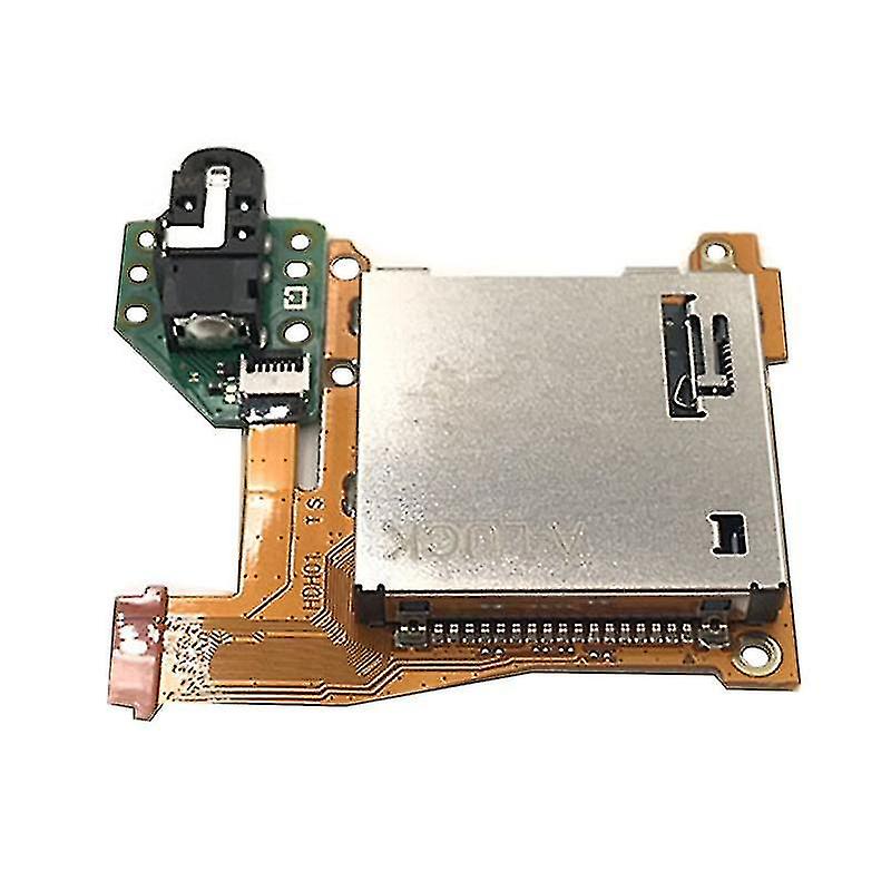 Switch Lite ヘッドセット付きゲームカードスロットリーダー オーディオジャック ソケットボード交換用 Nに対応