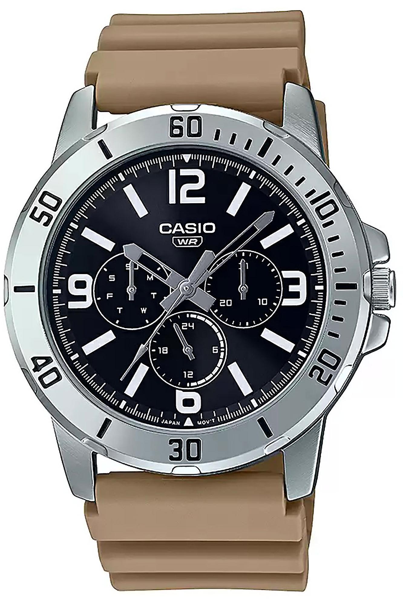 CASIO Collection MTP-VD300-5B - Rubber Male Quartz Multi-function