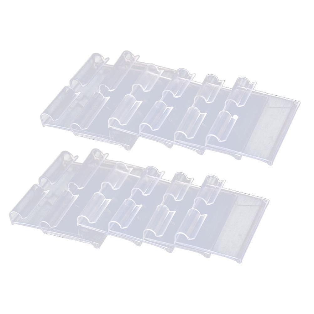 50pcs Labels For Storage Bins Shelf Label Holder Wire Photo Holder