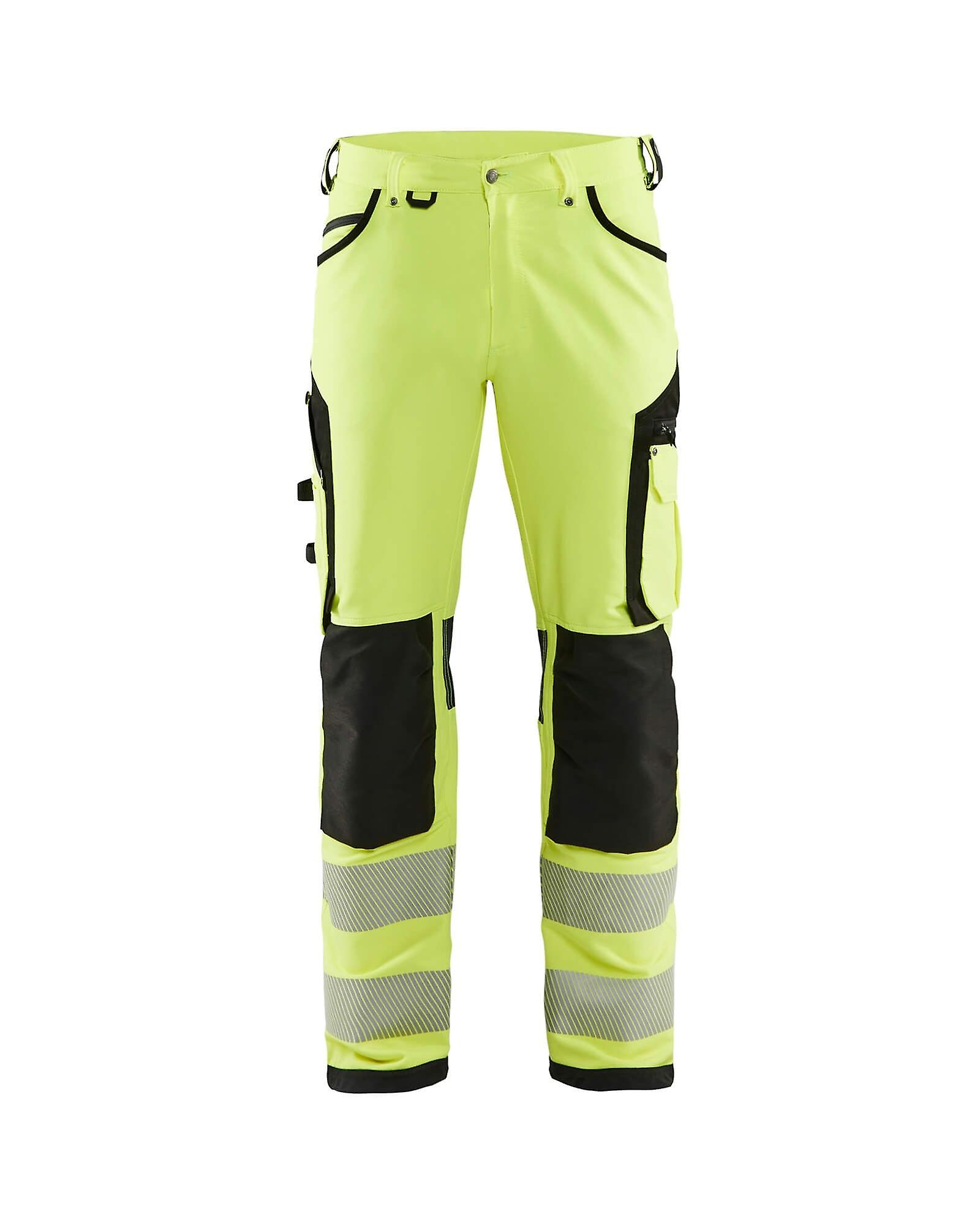 Blaklader 1197 Hi-vis Trousers, 4-way Stretch Without Nail Pockets (11971642)