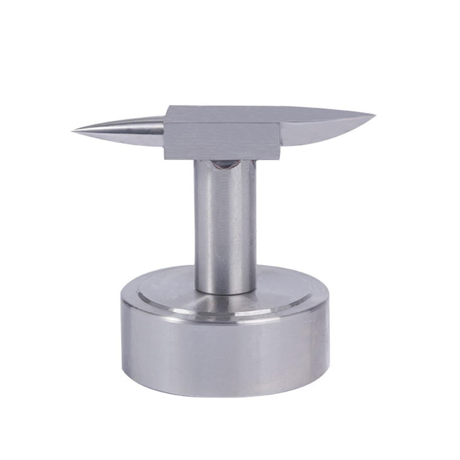 ZHOUBA Silverware Anvil Convenient Stable Anti-corrosion Professional Iron Anvil for Stamping