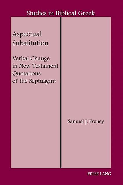 Aspectual Substitution Paperback Book