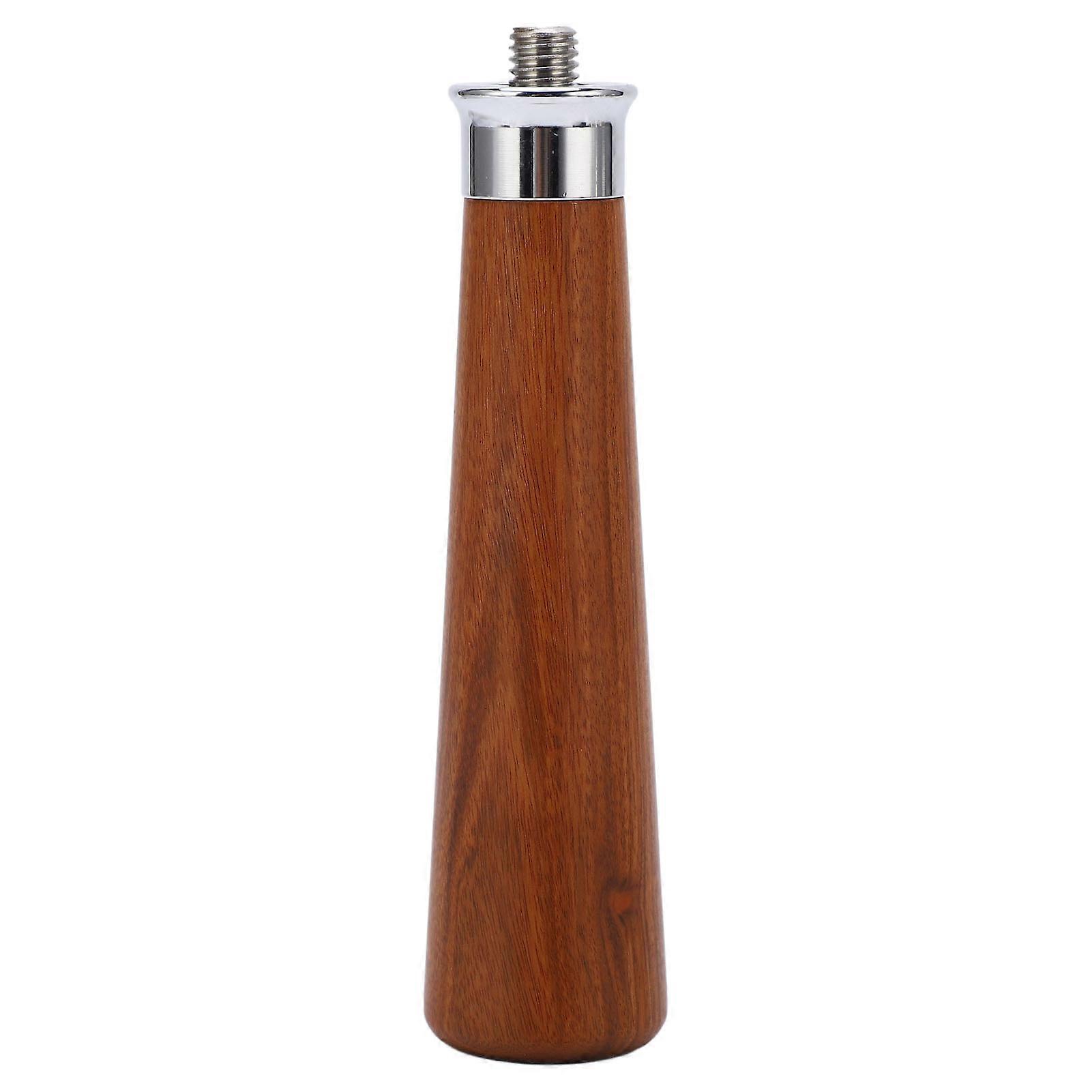 Wooden Handlefor Coffee Machine Portafilter M10 Thread Coffee Filter Replacement Handle Red Rosewood Handle for Coffee Portafilter Flat Bottom