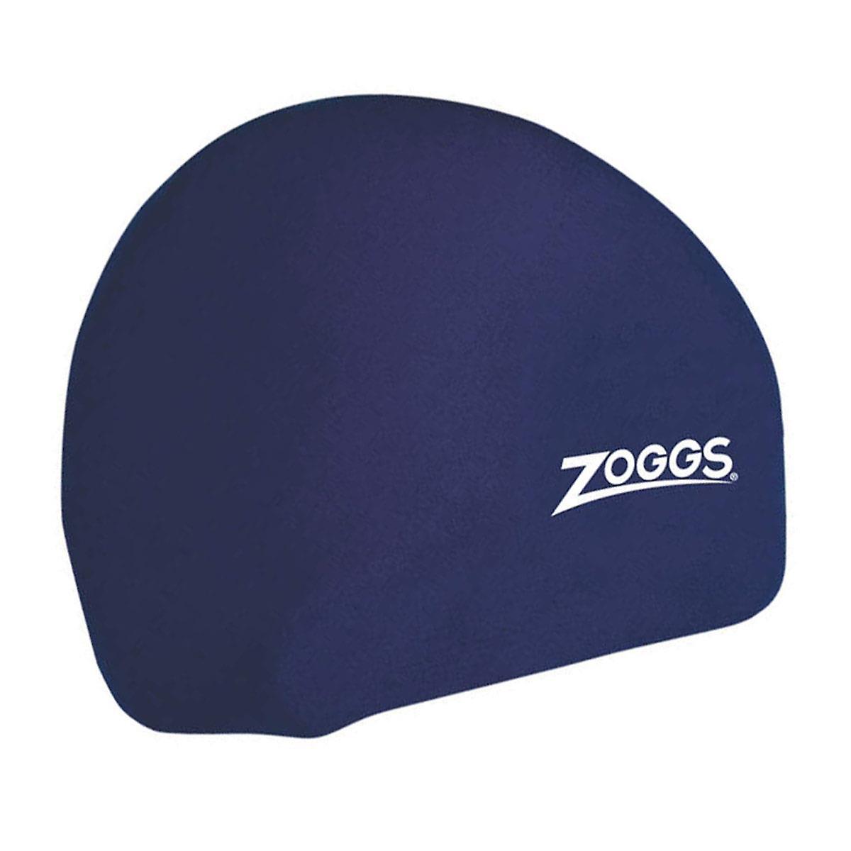 Zoggs Silicone Swim Cap - Navy Blue - Womens