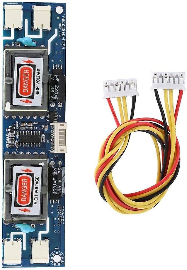 High Pressure Inverter Board,CCFL 4 Lamp Small Port High Pressure Inverter Board for 10-26" LCD Scre
