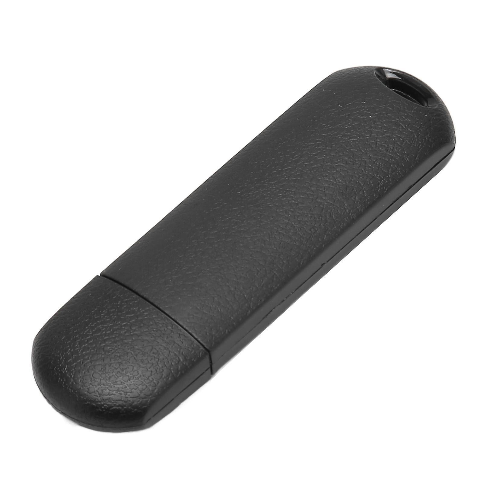 Black 16GB Mini Voice-Activated Recorder with HD Noise Reduction & One-Touch Operation for Meetings & Lectures