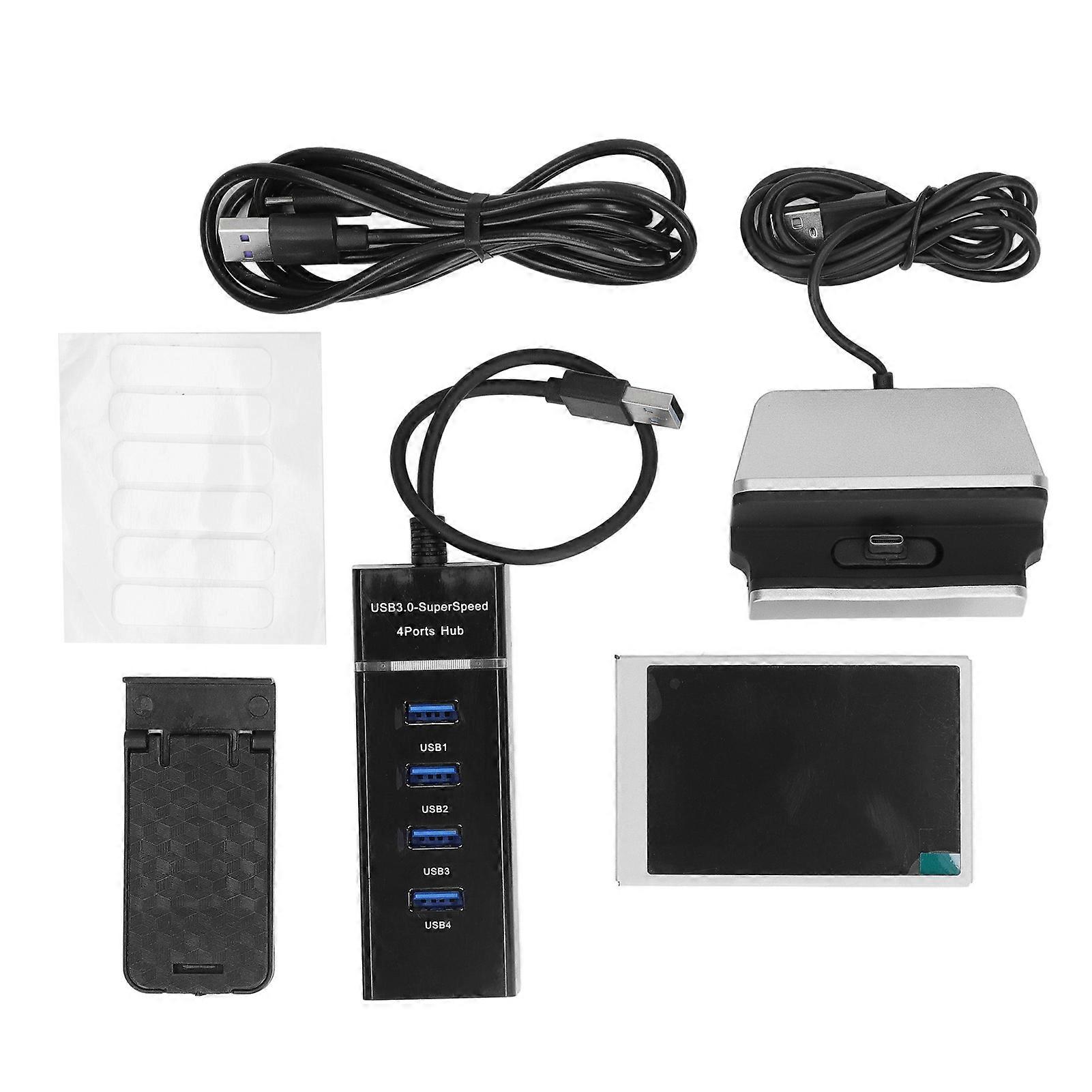 Monitor Screen 3.5in IPS CPU GPU RAM HDD Time Display Template Adjustable Mini Monitor for Electronic Equipment