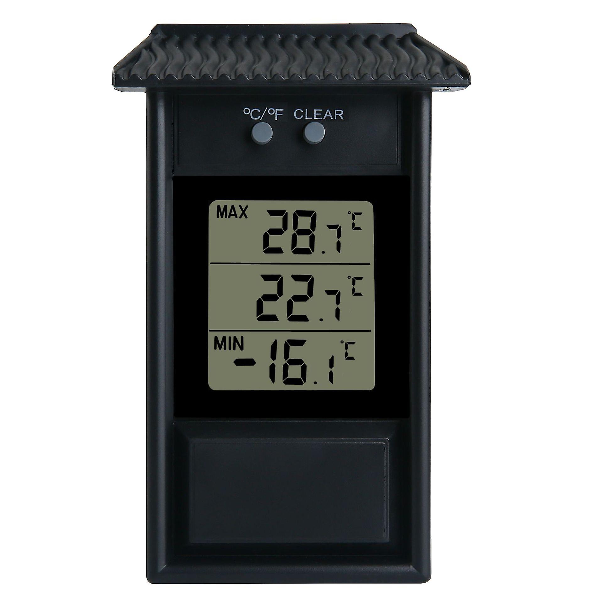Garden Thermometer for Indoor and Outdoor Use, Accurate Readings, Durable Plastic, Waterproof Design, Easy to Read