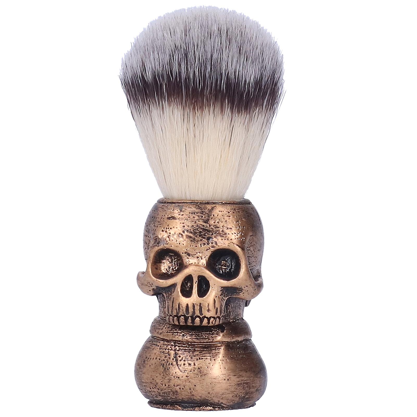 サロンフェイシャルクリーニングフォーミングシェービングブラシメンズポータブルひげブラシグルーミングツール