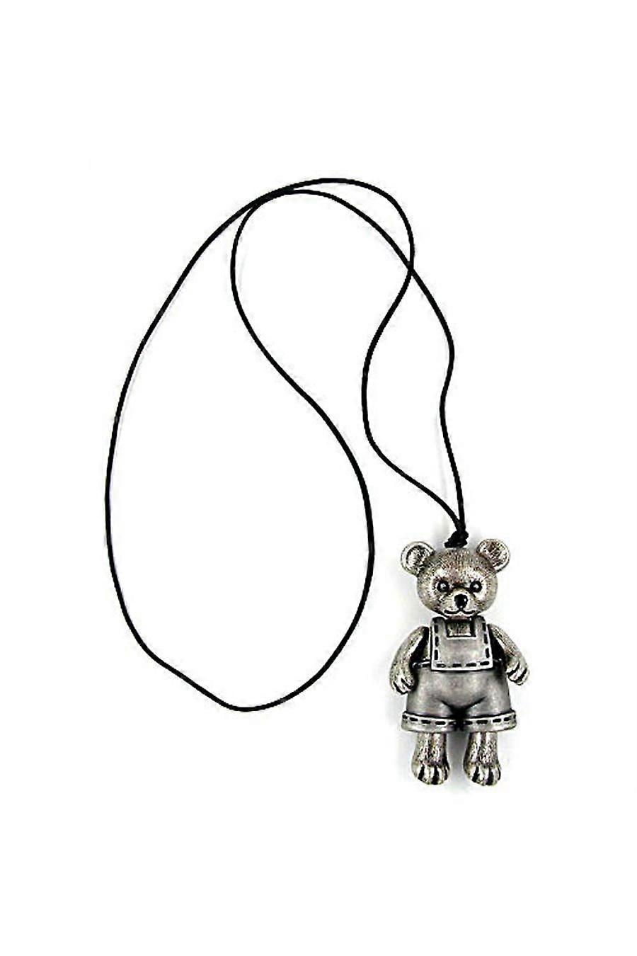 Necklace Bear Antique-silver 90cm - Gl01270