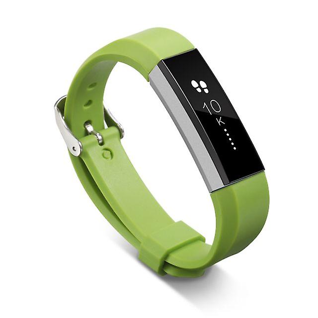Replacement Soft Silicone Strap for Fitbit Alta / Alta HR - Green