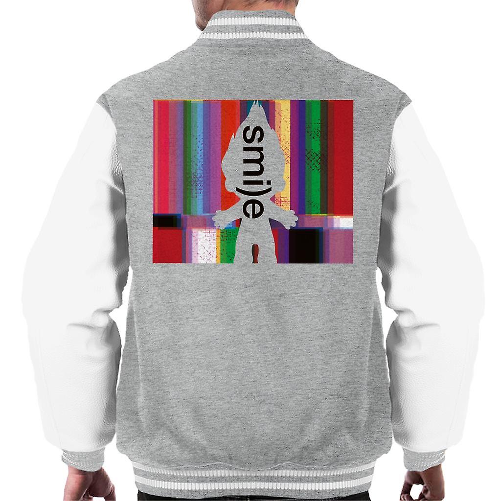 Trolls Silhouette Smile Men's Varsity Jacket