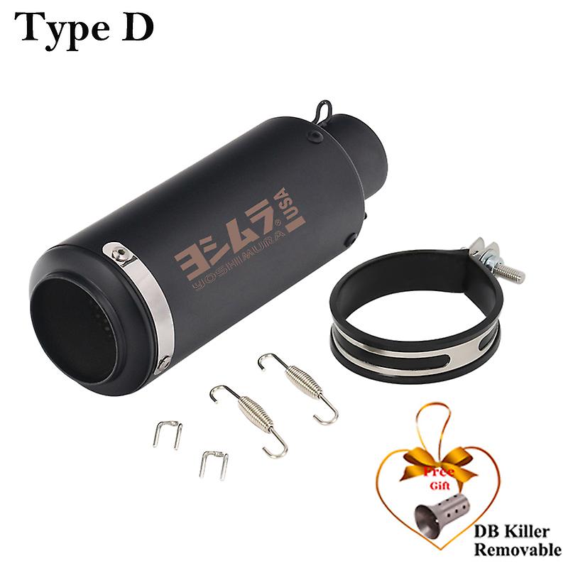 Universal 60mm Motorrad Racing Heck Auspuffrohr Flucht Schall dämpfer für r1 z900 gsxr1000 s1000rr modifizieren Schall dämpfer db Killer Carbon