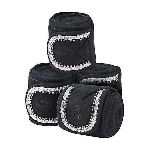 Weatherbeeta Fleece Bling Bandage For Horses (Set Of 4)