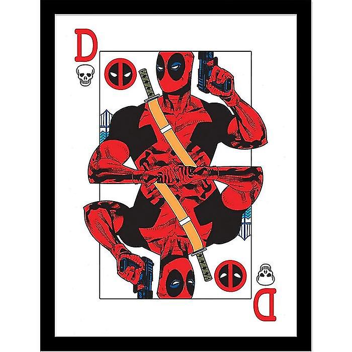Deadpool Playing Card Print