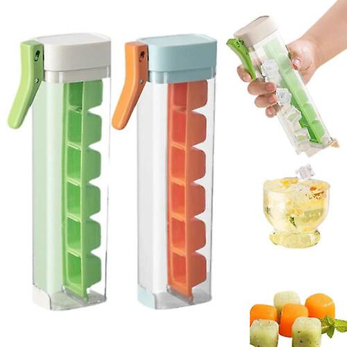 Ice Cube Trays Mold With Lid 6 Holes Ice Press Type Ice Cube Molds Easy Release