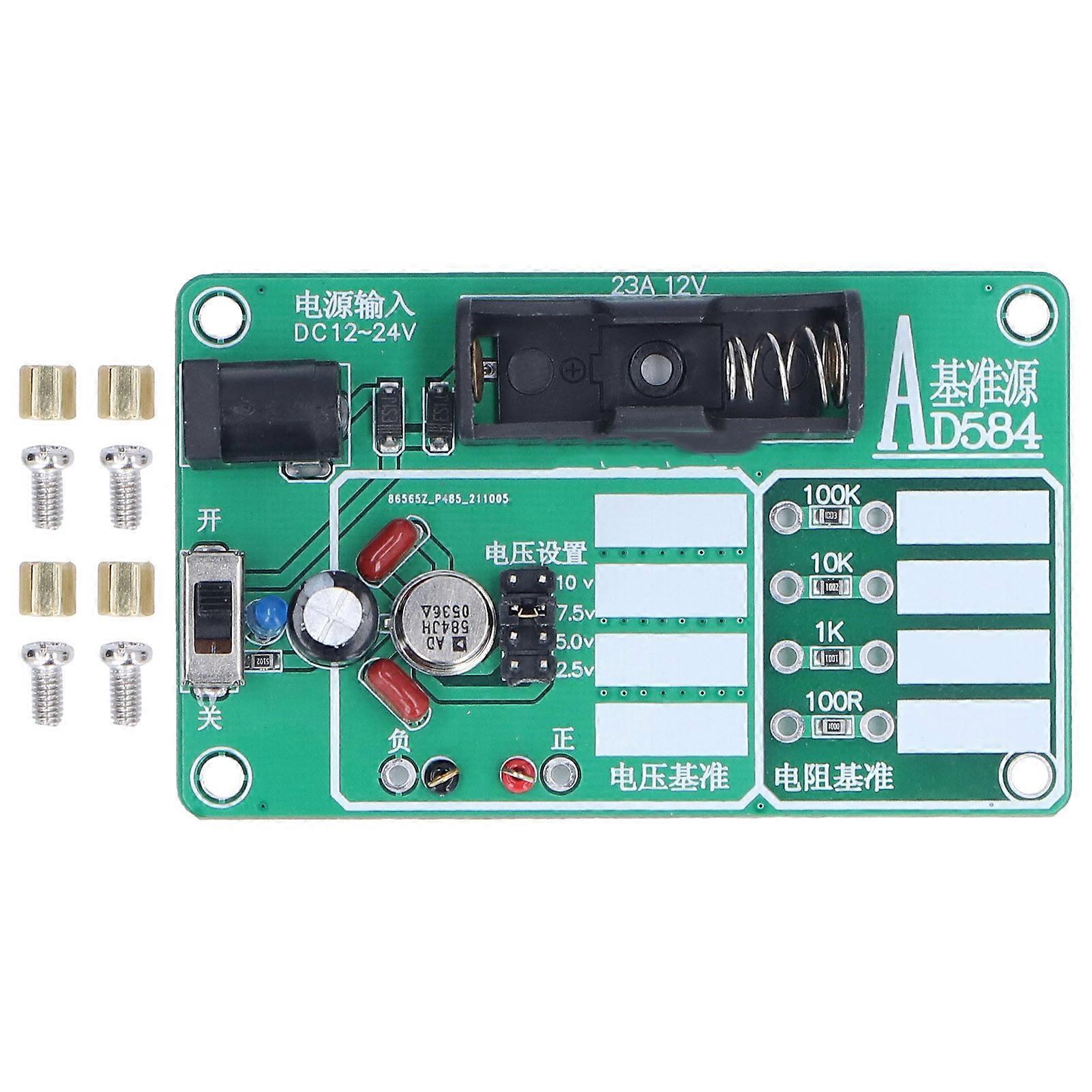 AD584 4 Channel Voltage Resistance Reference Module High Accuracy Multimeter Calibration Module