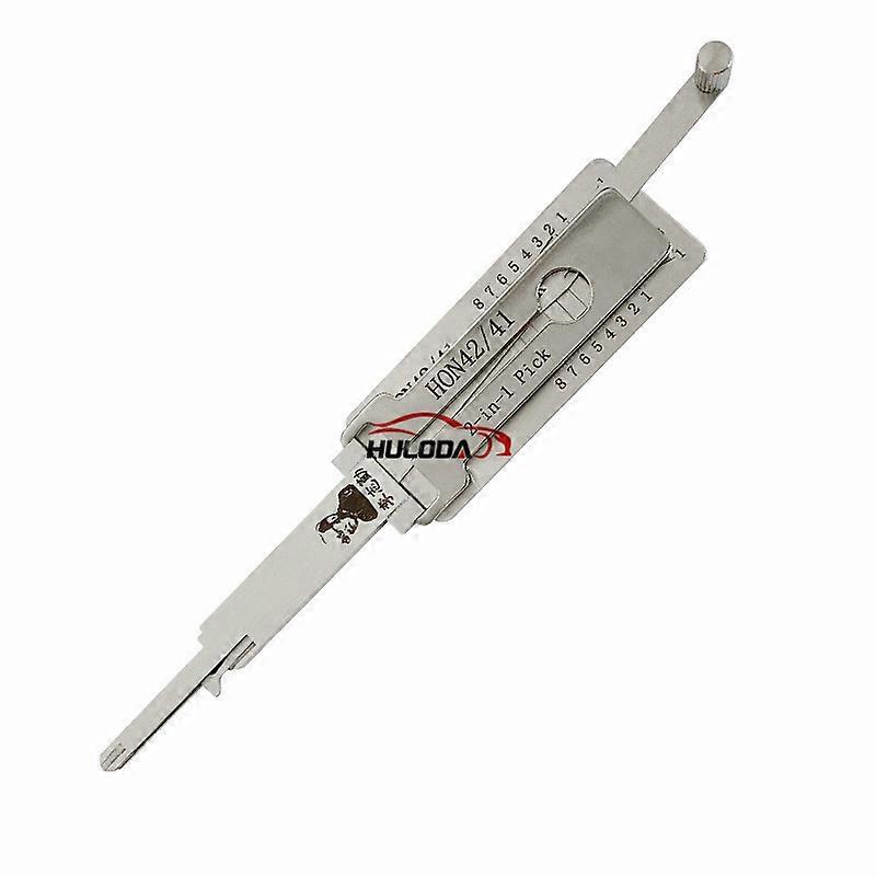 Genuine Lishi HON42/41 lock pick and decoder together 2 in 1 ,used for Honda motorcycle